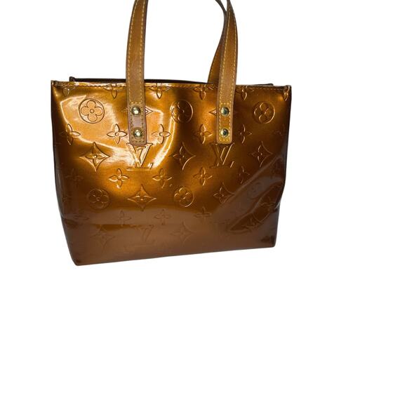 Louis Vuitton Handbags - Louis Vuitton Reade Bronze Vernis Leather Small Handbag